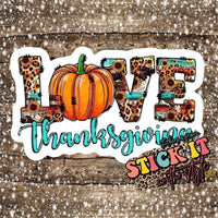 Fall Themed Vinyl Stickers Stick It With Style Shop