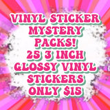 Vinyl Sticker Mystery Packs! Stick It With Style Shop