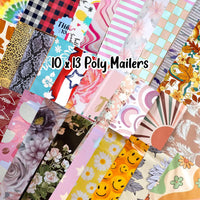 10 x 13 self sealing poly mailers - each Stick It With Style Shop