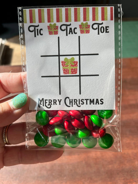 Christmas Tic Tac Toe Game 5 pack Stick It With Style Shop