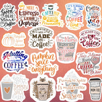 Coffee Themed Vinyl stickers Stick It With Style Shop