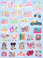 Easter Themed Vinyl Stickers 25 pack Stick It With Style Shop