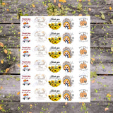 Fall Themed Packaging Sticker Sheets Stick It With Style Shop