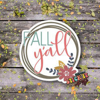 Fall Themed Vinyl Stickers Stick It With Style Shop