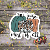 Fall Themed Vinyl Stickers Stick It With Style Shop