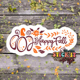 Fall Themed Vinyl Stickers Stick It With Style Shop