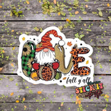 Fall Themed Vinyl Stickers Stick It With Style Shop