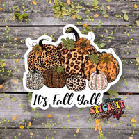 Fall Themed Vinyl Stickers Stick It With Style Shop