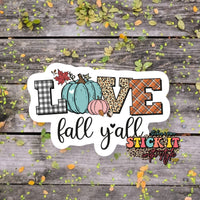 Fall Themed Vinyl Stickers Stick It With Style Shop