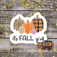 Fall Themed Vinyl Stickers Stick It With Style Shop