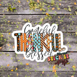 Fall Themed Vinyl Stickers Stick It With Style Shop