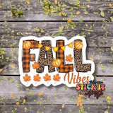 Fall Themed Vinyl Stickers Stick It With Style Shop