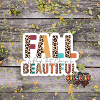 Fall Themed Vinyl Stickers Stick It With Style Shop