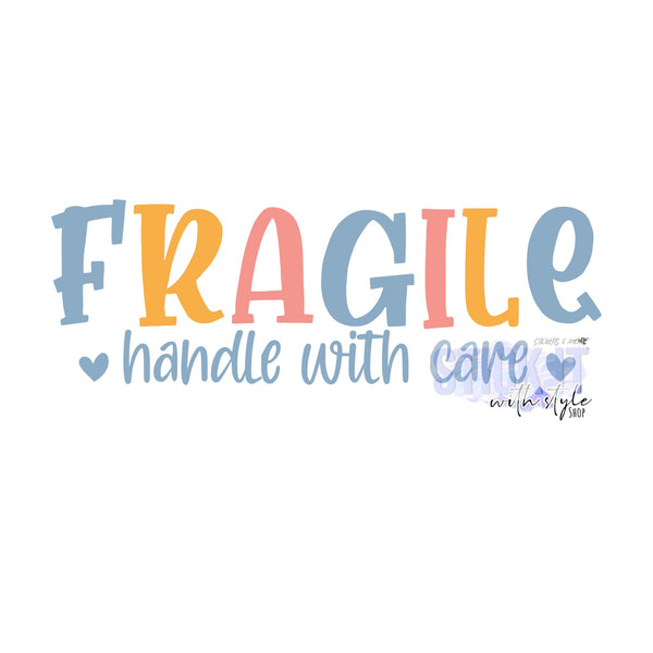 Fragile Packaging Sticker Sheets Stick It With Style Shop