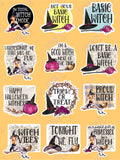 Halloween Themed Vinyl Stickers 50 sticker variety pack Stick It With Style Shop