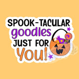 Halloween packaging sticker sheets Stick It With Style Shop