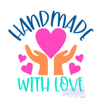 Handmade With Love Hands Packaging Sticker Sheets Stick It With Style Shop