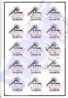 If Loving Lashes Is A Crime Im Guilty Packaging Sticker Sheet Stick It With Style Shop