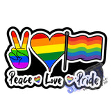 Pride Themed Vinyl Stickers Stick It With Style Shop