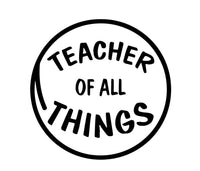 Teacher Themed Vinyl Stickers Stick It With Style Shop