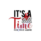 True Crime Themed Vinyl Stickers - Each or a Variety Pack Stick It With Style Shop